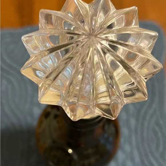 Waterford Marquis crystal Brookside pattern crystal wine bottle stoppers - Picture 2 of 3